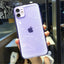 Coque de téléphone transparente à paillettes brillantes pour modèles d'iPhone