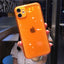 Coque de téléphone transparente à paillettes brillantes pour modèles d'iPhone