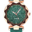 Reloj de Cuarzo para Mujeres con Pulsera de Cuero Elegante