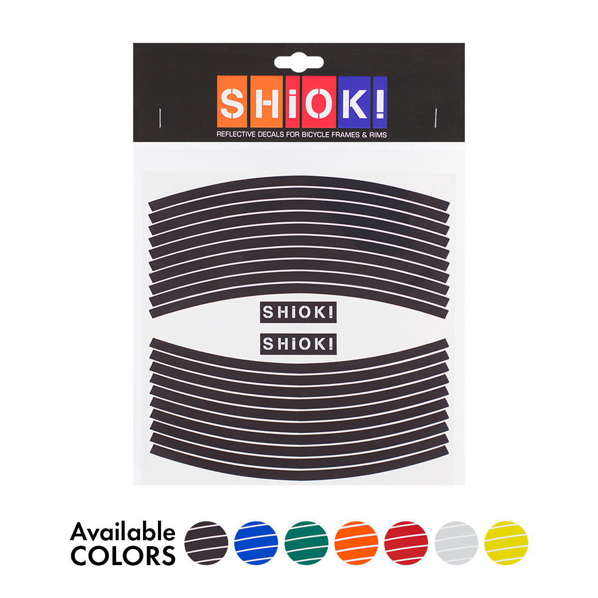 SHIOK - Straight Rim Reflectives for Enhanced Visibility