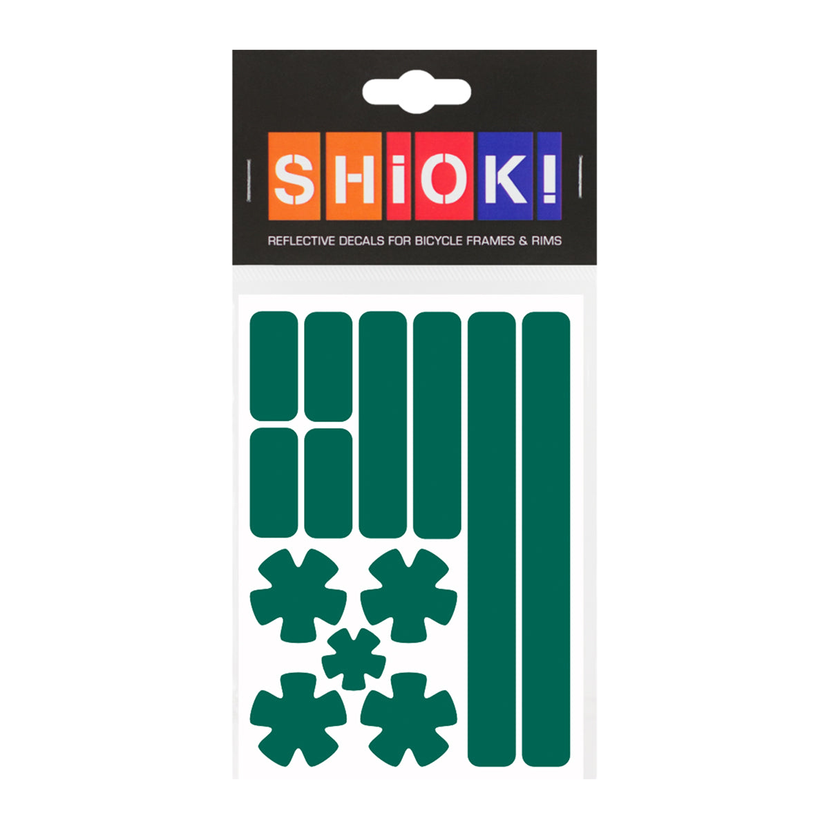SHIOK Stars N Stripes Reflective Frame Decals
