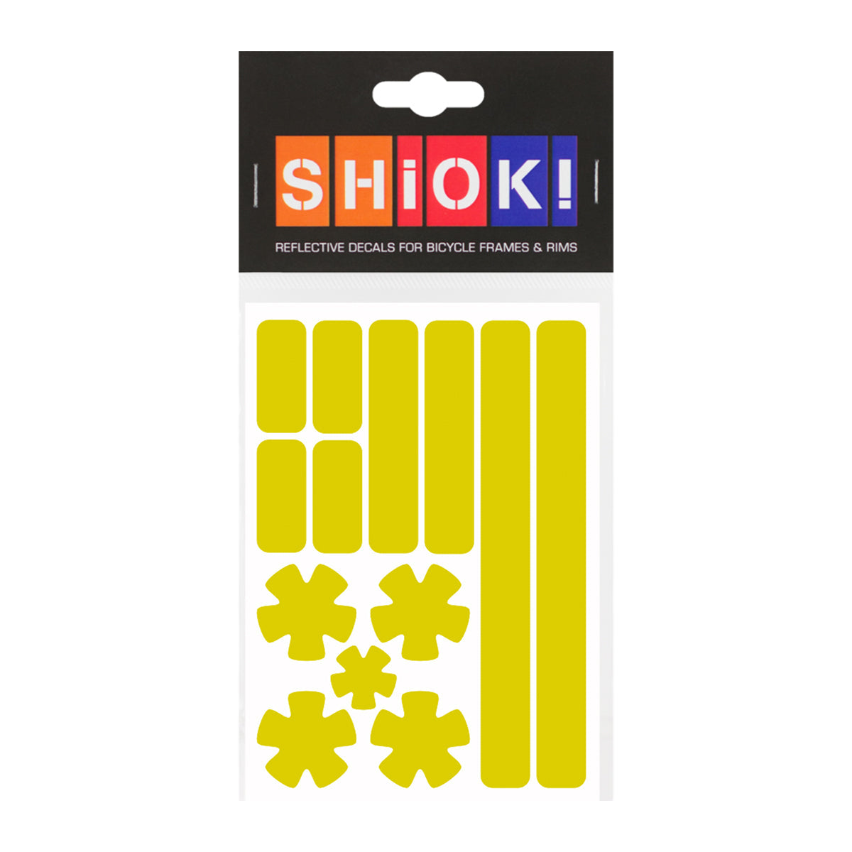 SHIOK Stars N Stripes Reflective Frame Decals