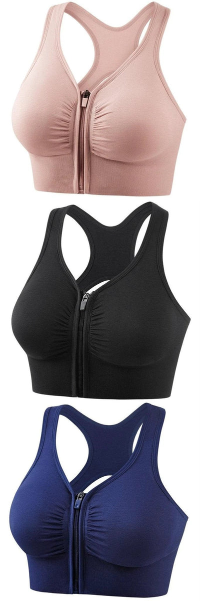 Shockproof Plus Size Sports Bra for Active Women
