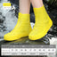 Shoe covers for men's and women's rain shoes, waterproof silicone rain cover shoes, thickened and wear-resistant in rainy days - Korvel