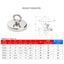Super Strong Neodymium Fishing Magnet with Countersunk Hole