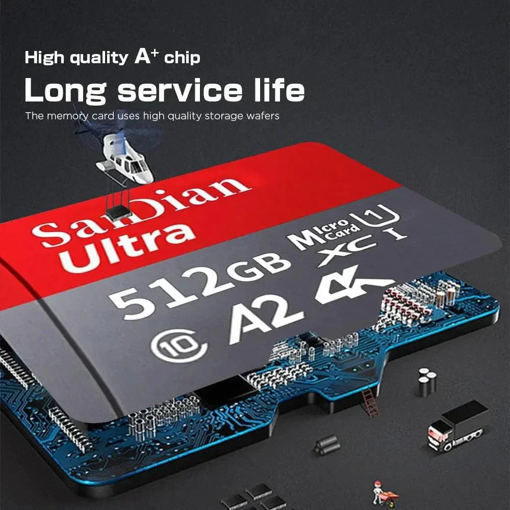 Tarjeta Flash Original 512GB - Tarjeta Micro TF de Alta Velocidad