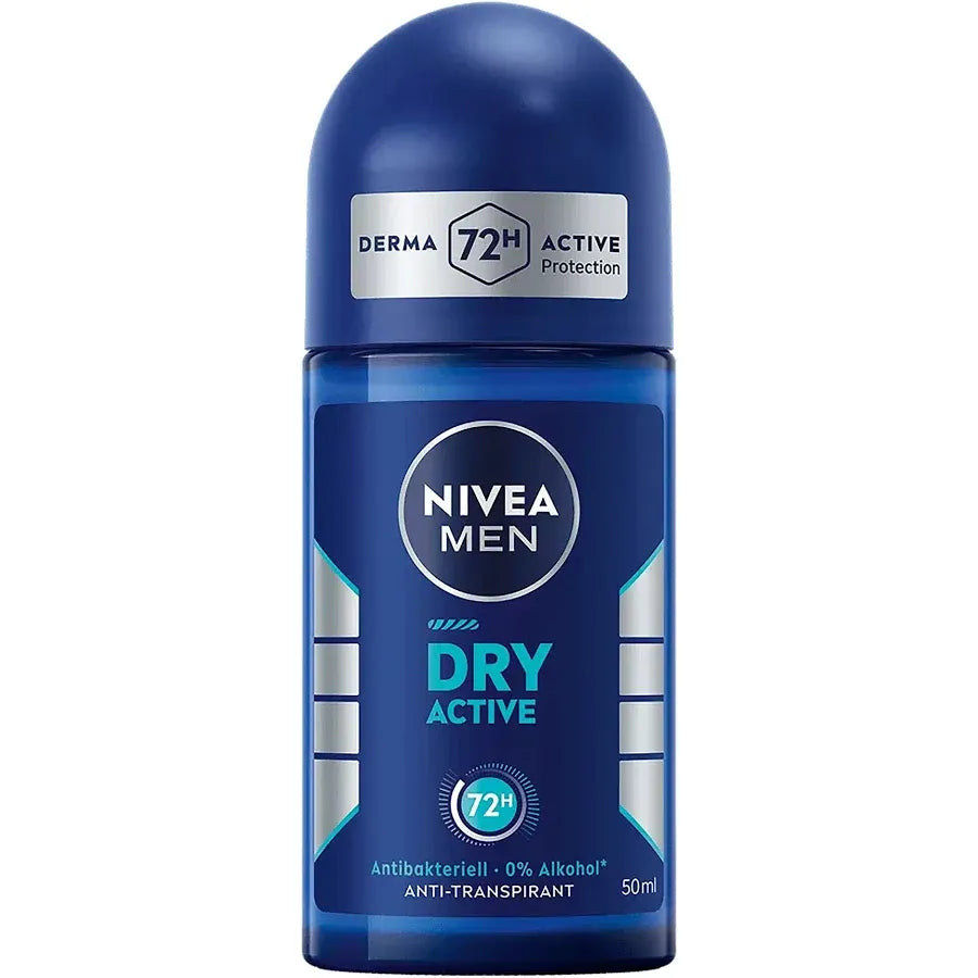 NIVEA MEN Dry Active 72h Anti-Perspirante Roll-On 50ml
