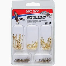 Eagle Claw Crappie Assortment - 80 Count