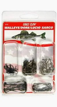 Eagle Claw Walleye Assortment - 80 Count