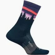 Feetures Trail Max Cushion Mini Crew Socks