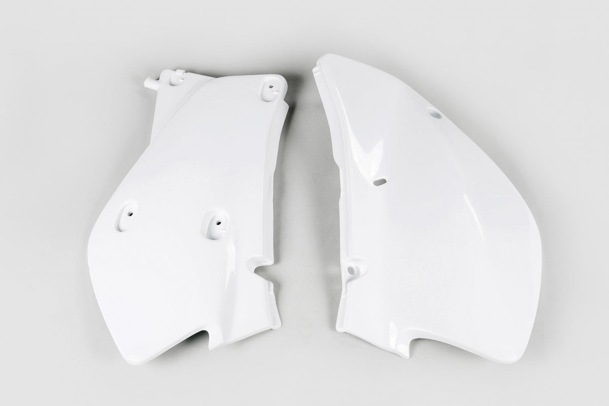 Paneles laterales UFO Plast - Blancos para Honda XR650R