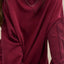 Side Slit Round Neck Long Sleeve Sweatshirt - Korvel