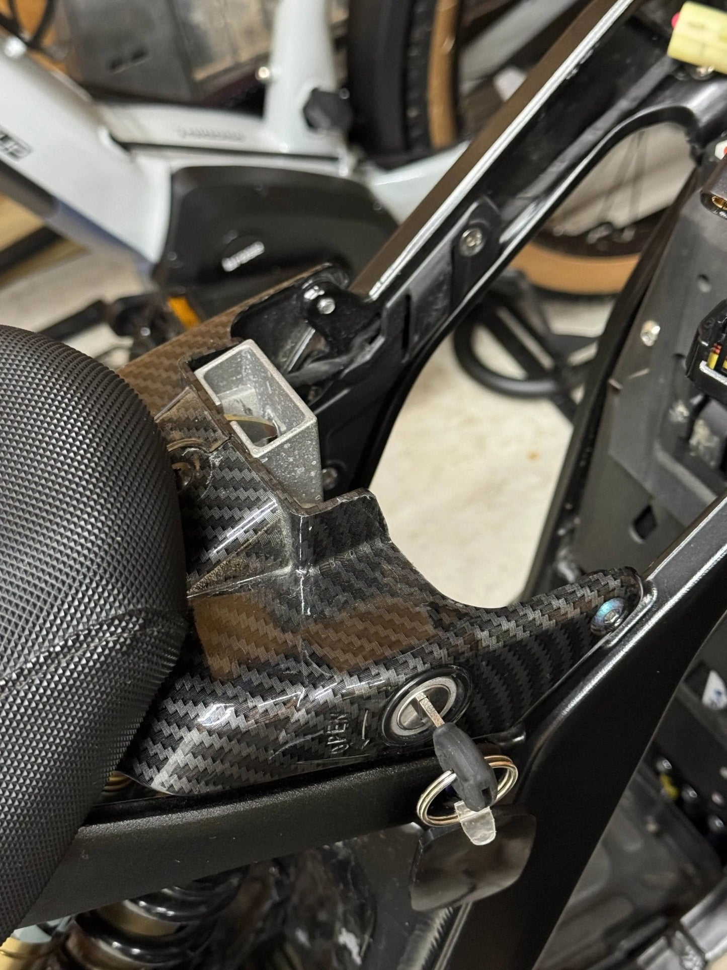 Kit de Envoltura de Fibra de Carbono Premium para Surron LBX