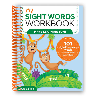 Essential Sight Words Workbook: 101 High-Frequency Words with Engaging Activities! (Spiral Bound) - Korvel