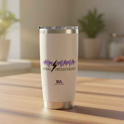 Signal Interference 20oz Tumbler - Modern Design with Purpose