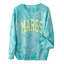 Sweatshirt tie-dye MARGS avec poignet personnalisable