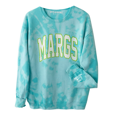 MARGS Tie-Dye Sweatshirt with Customizable Cuff