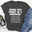 Signs You Might Be A Mermaid Tee - Korvel