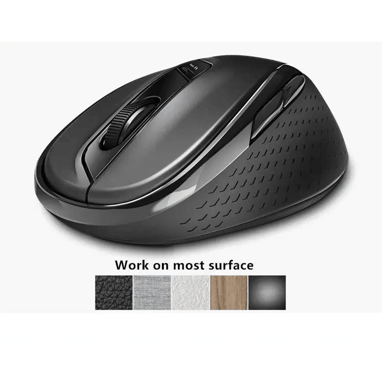 Souris sans fil silencieuse - Design ergonomique et élégant