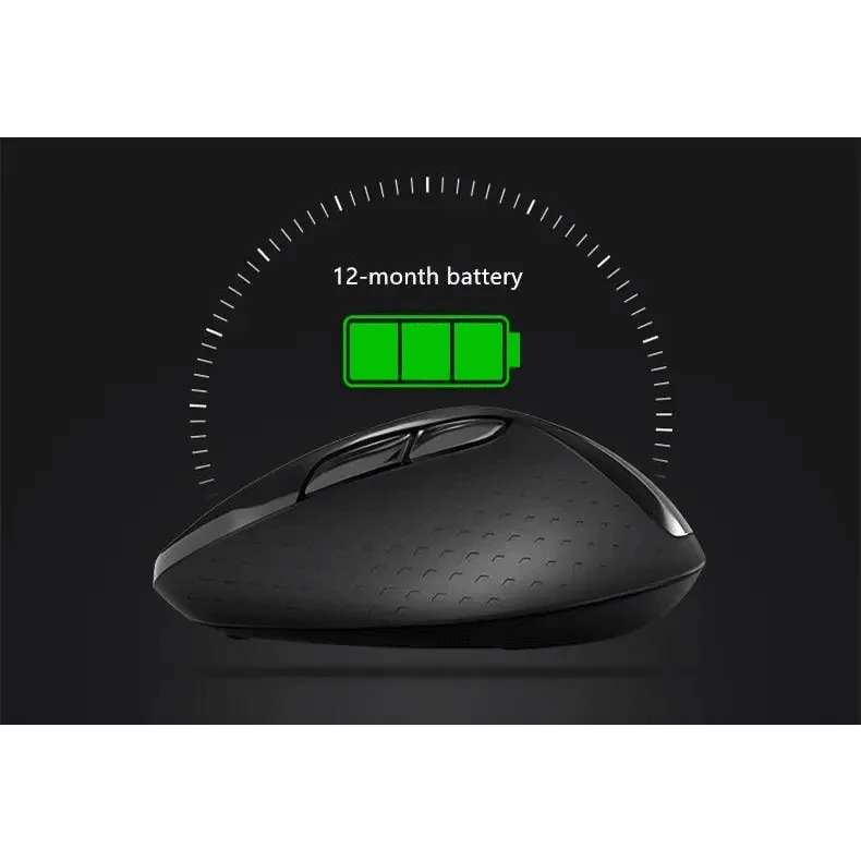 Souris sans fil silencieuse - Design ergonomique et élégant