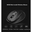 Souris sans fil silencieuse - Design ergonomique et élégant