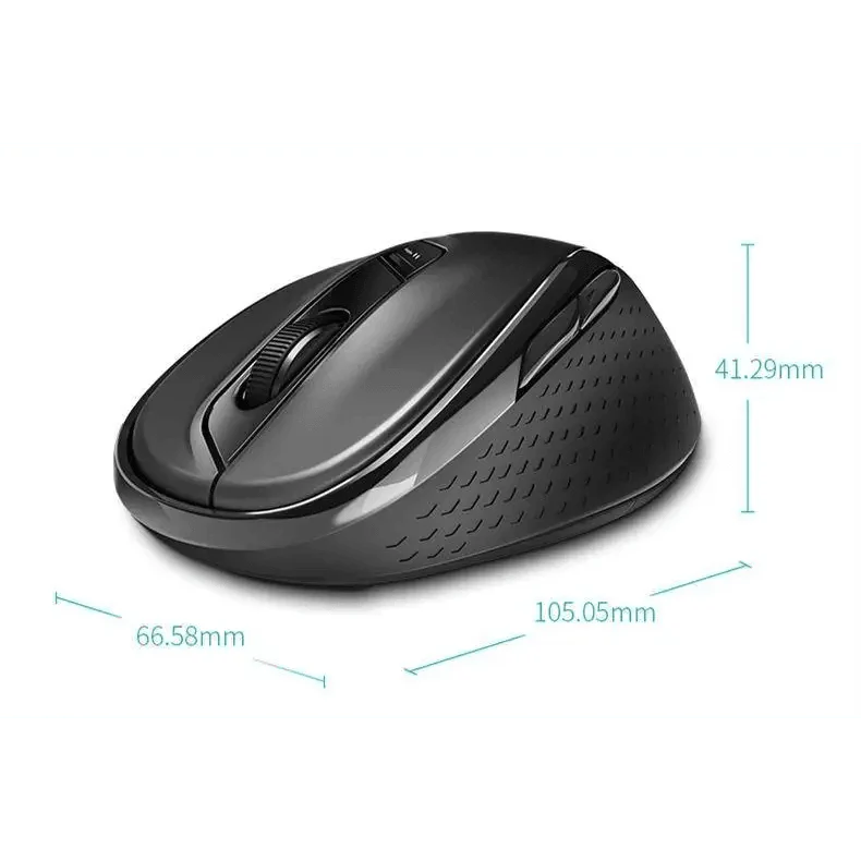 Souris sans fil silencieuse - Design ergonomique et élégant