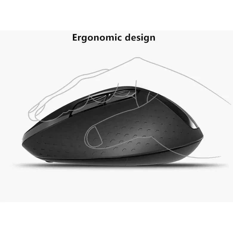 Souris sans fil silencieuse - Design ergonomique et élégant