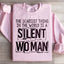 Sudadera Mujer Silenciosa