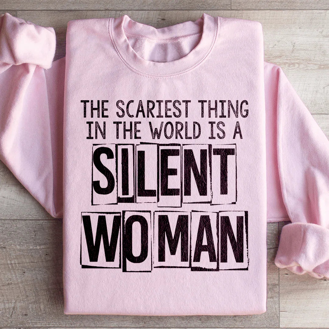 Sudadera Mujer Silenciosa