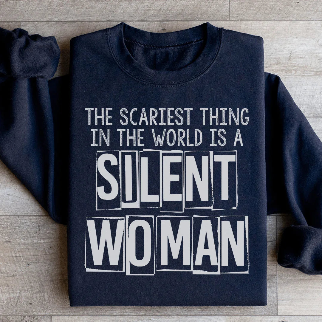 Sudadera Mujer Silenciosa