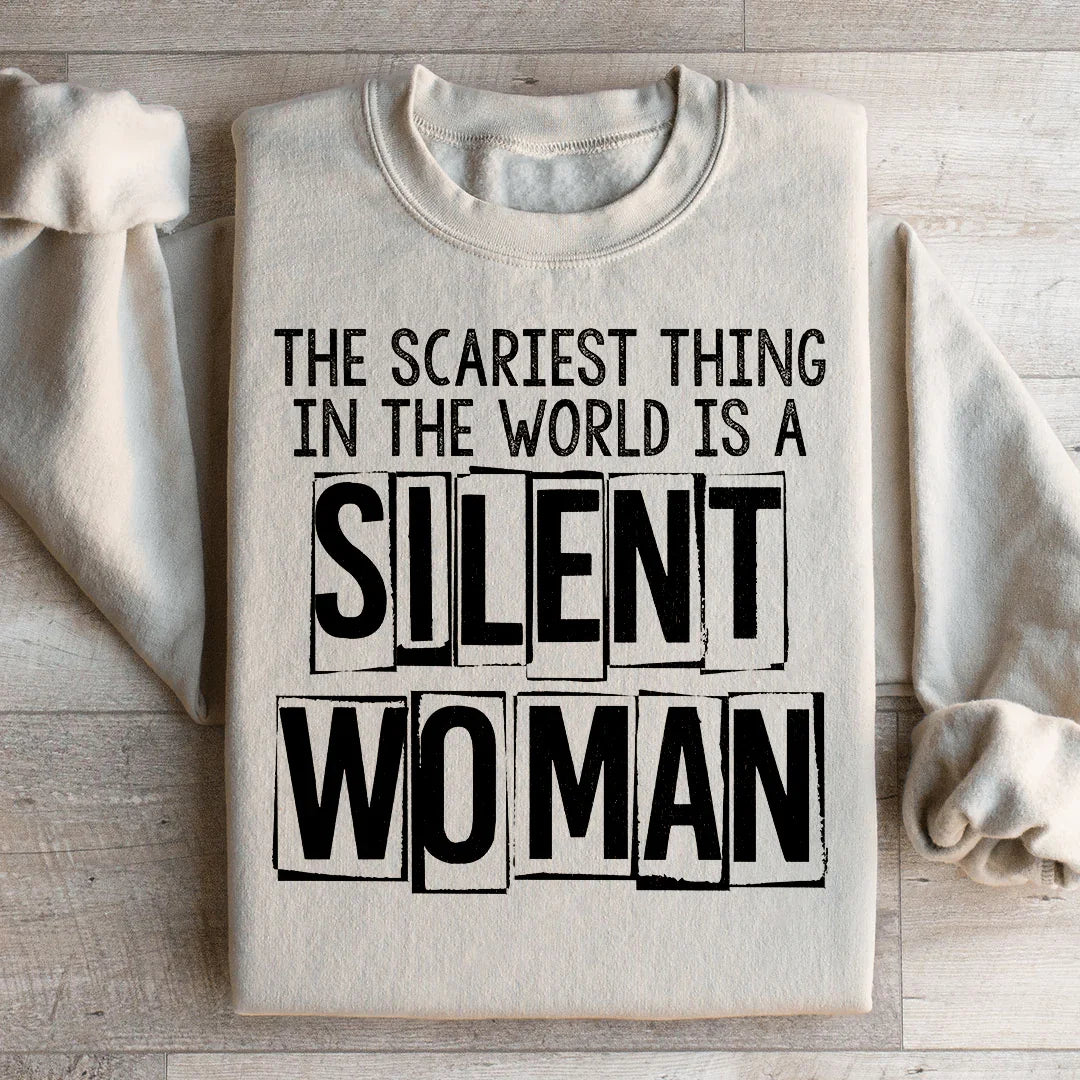 Sudadera Mujer Silenciosa