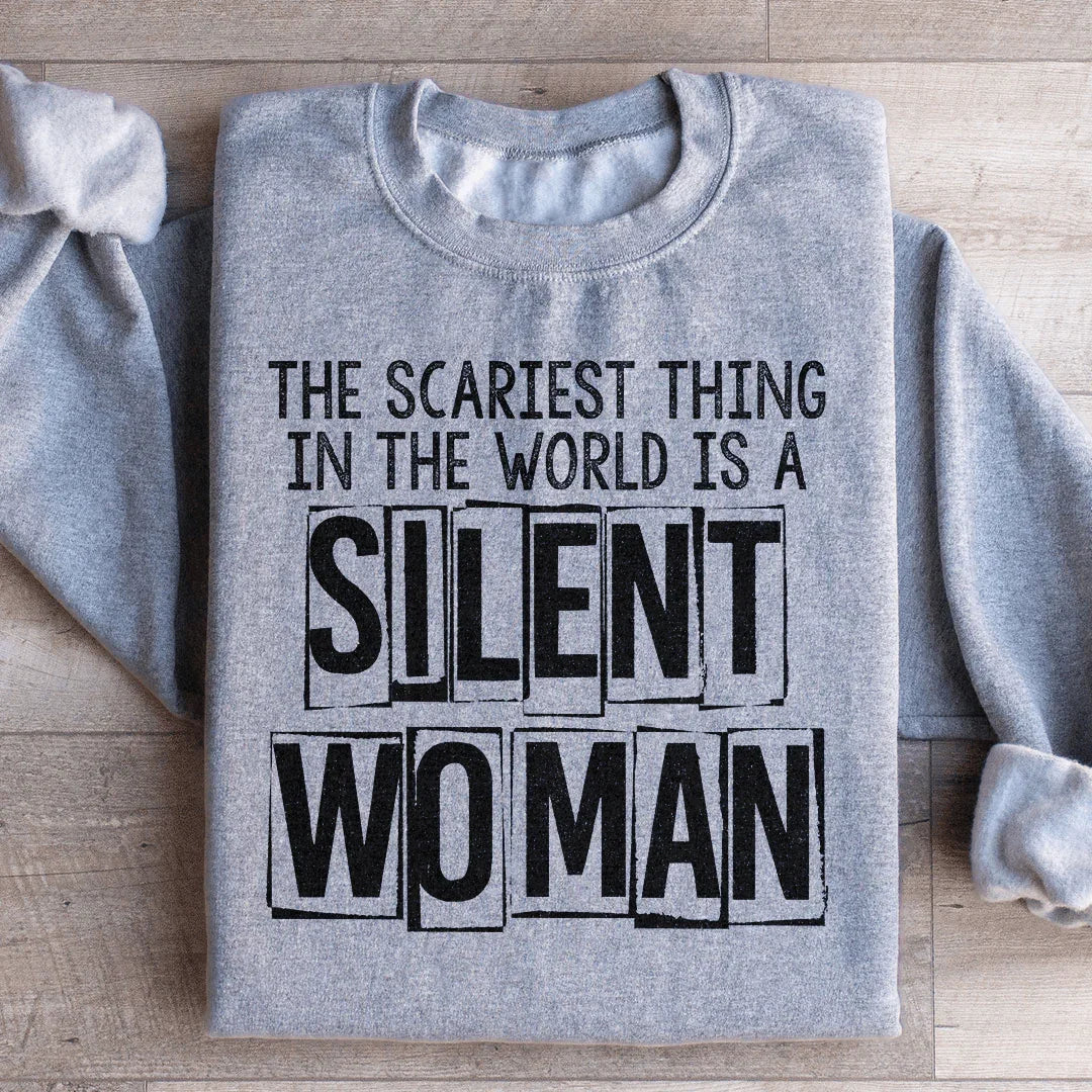 Sudadera Mujer Silenciosa