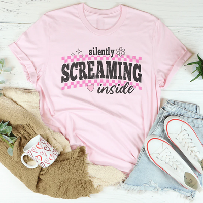 Silently Screaming Inside Tee