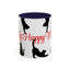 Silhouette Cat Lovers Accent Mug