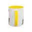 Silhouette Cat Lovers Accent Mug