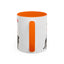 Silhouette Cat Lovers Accent Mug