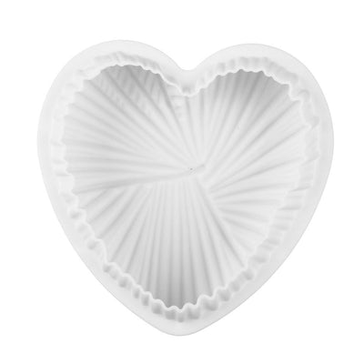 Premium Silicone Heart Cake Mold - Nonstick & Reusable