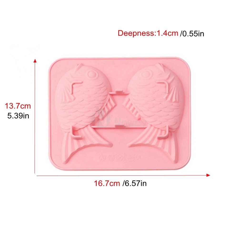 Fish Shape Silicone Cake Mould - Premium Baking Accessory