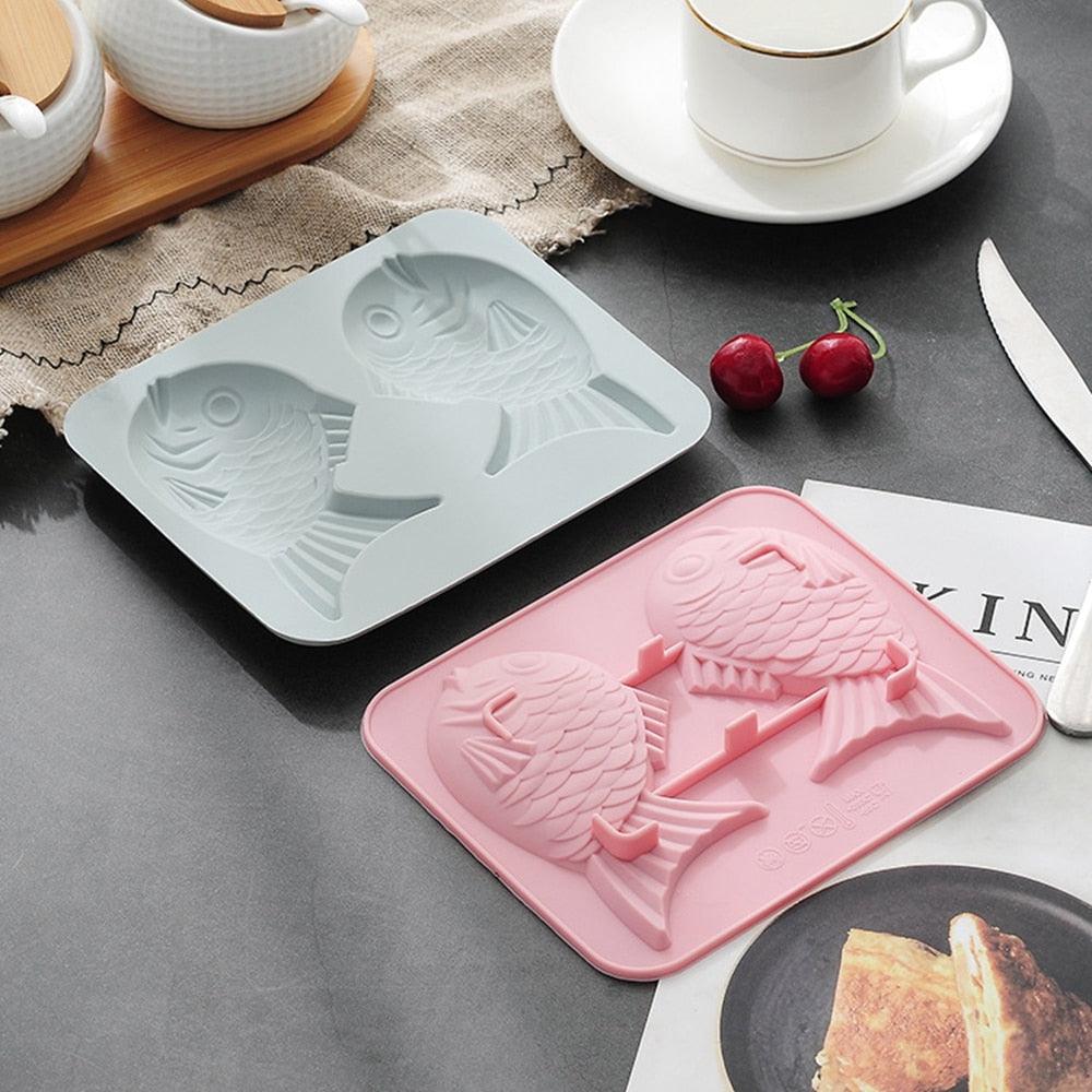 Fish Shape Silicone Cake Mould - Premium Baking Accessory