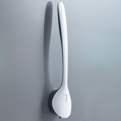 Premium Silicone Head Toilet Brush with Stainless Steel Handle