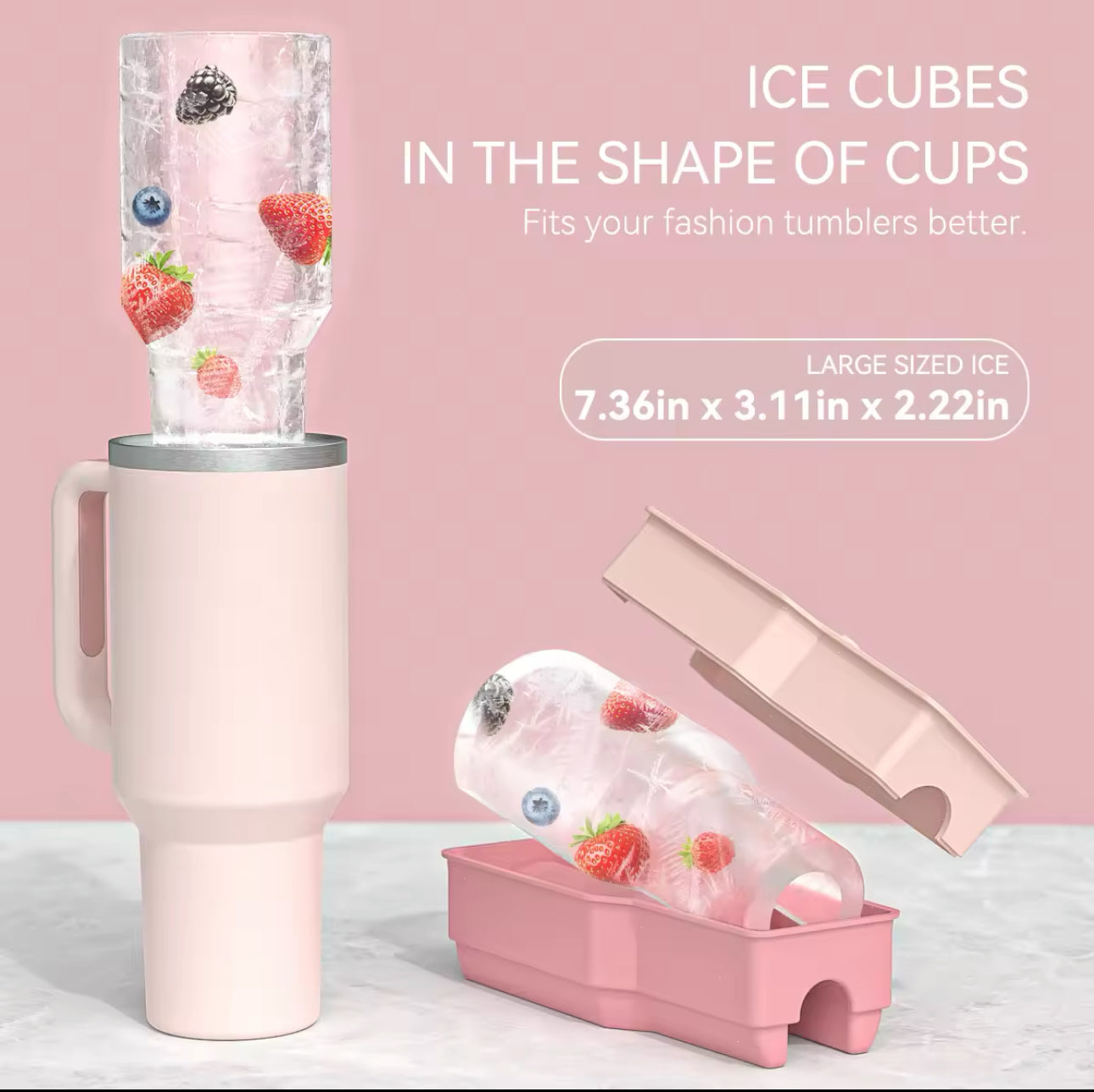 Silicone Ice Molds for Stylish Beverages