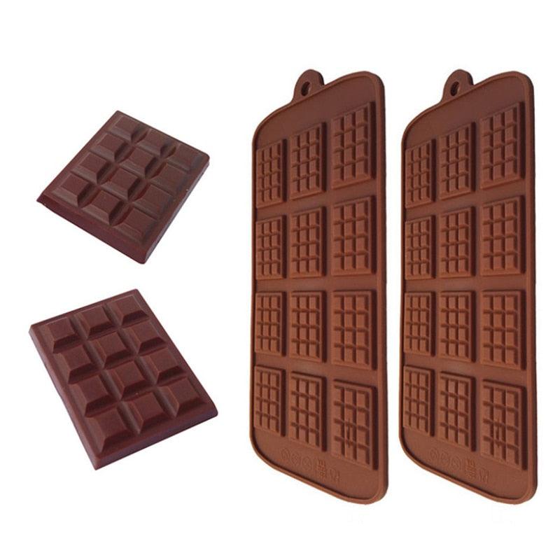 Premium Silicone Chocolate Mold with 12 Cells for Baking