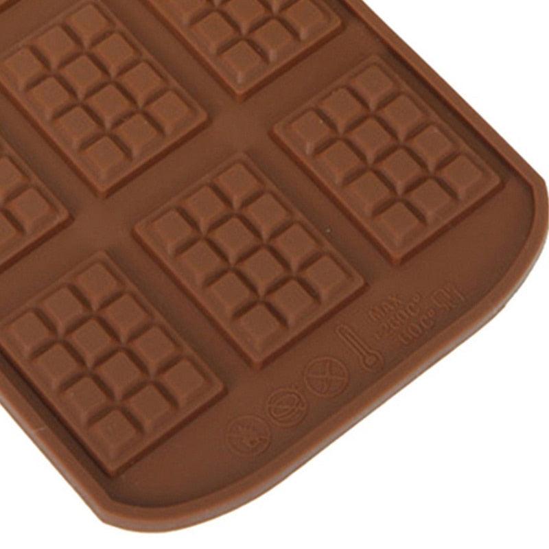 Premium Silicone Chocolate Mold with 12 Cells for Baking