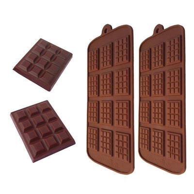 Premium Silicone Chocolate Mold with 12 Cells for Baking