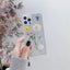 Elysian Designs Silver Foil Dried Flowers Phone Case