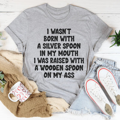 Silver Spoon Tee - Premium Cotton Comfort