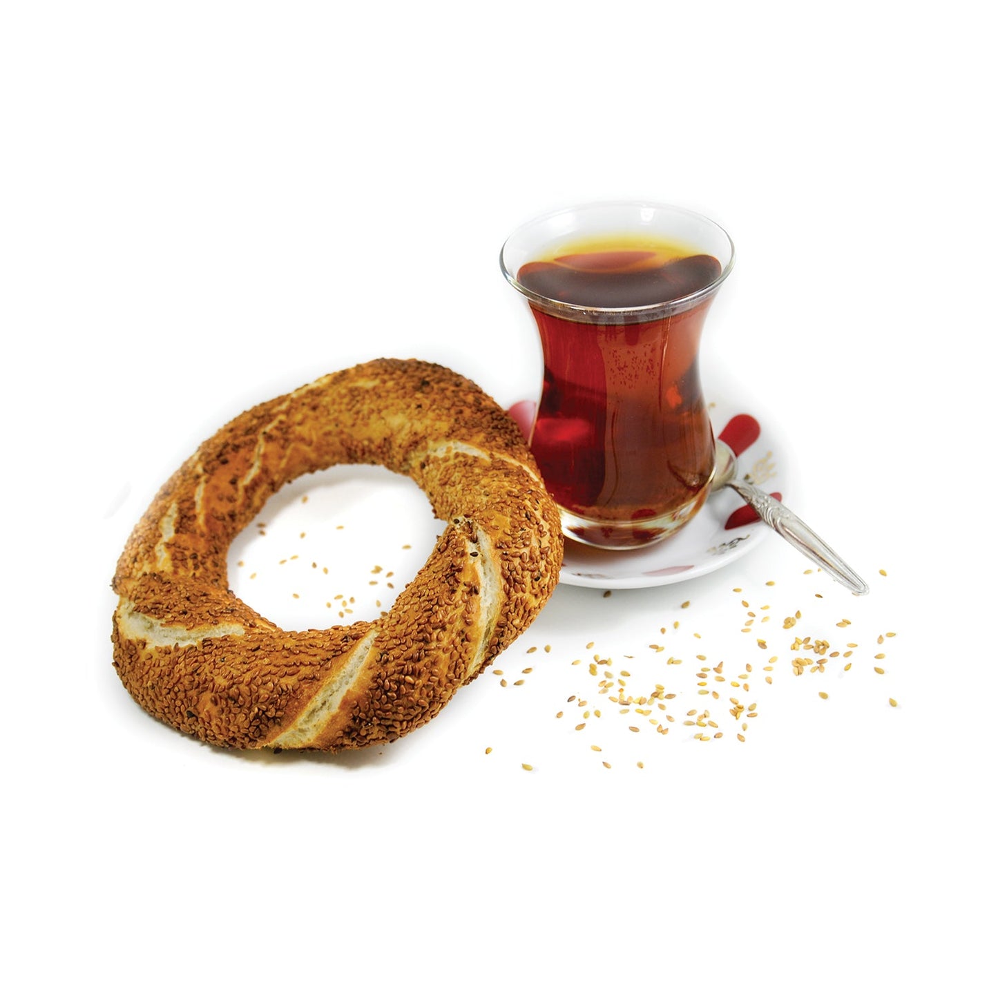 Moda Simit – Bagel turco de sésamo, paquete de 4, 400 g