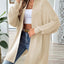 Simple and fashionable loose sweater with pearl nail beads cardigan - Korvel