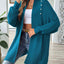 Simple and fashionable loose sweater with pearl nail beads cardigan - Korvel