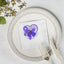 Serviettes à monnaie de sensibilisation à l'épilepsie avec papillon violet